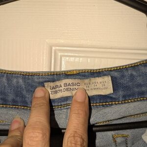 Zara Basic Light Blue Jeans